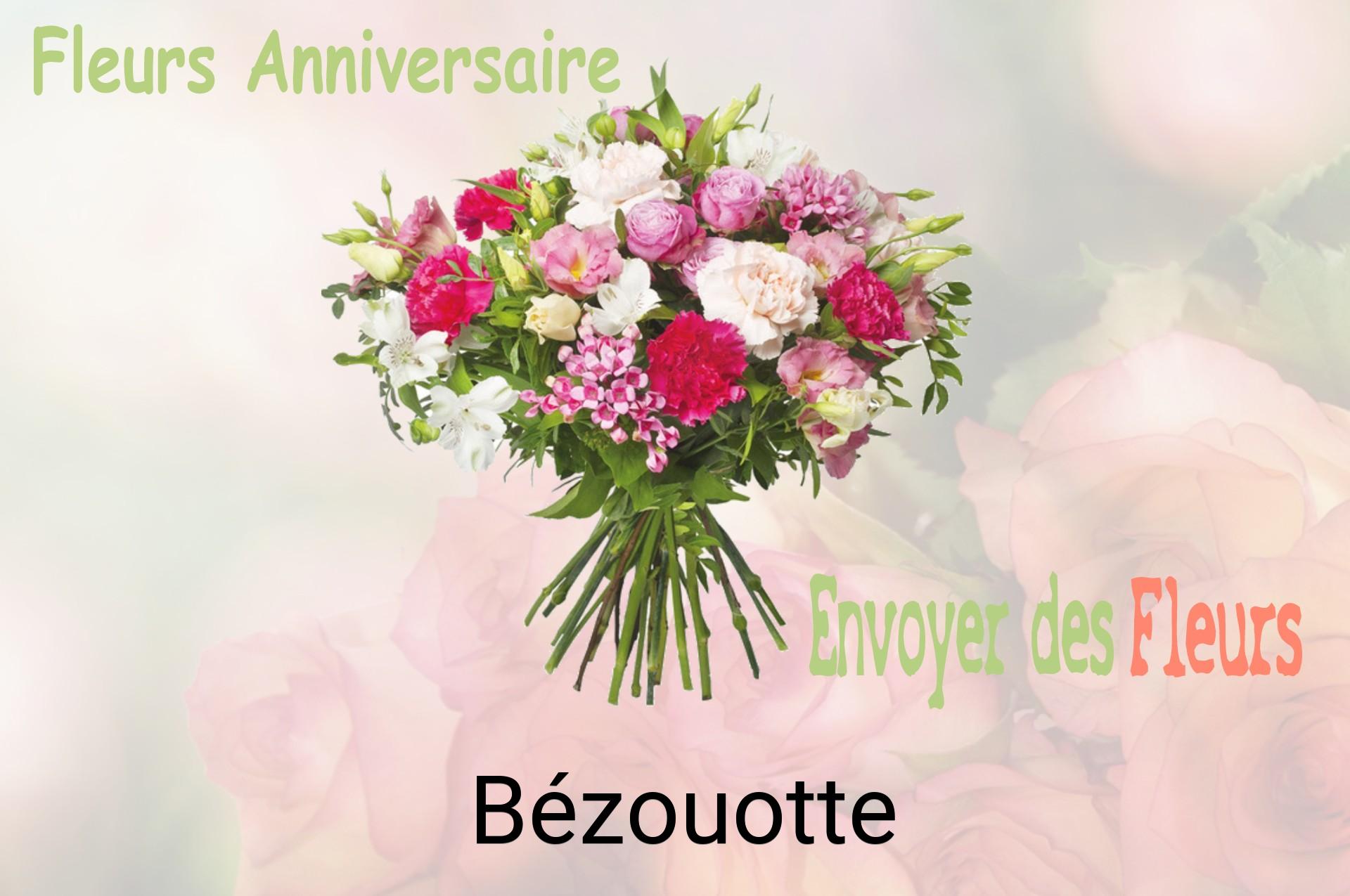 Bouquet de fleurs d’anniversaire livré à Bézouotte